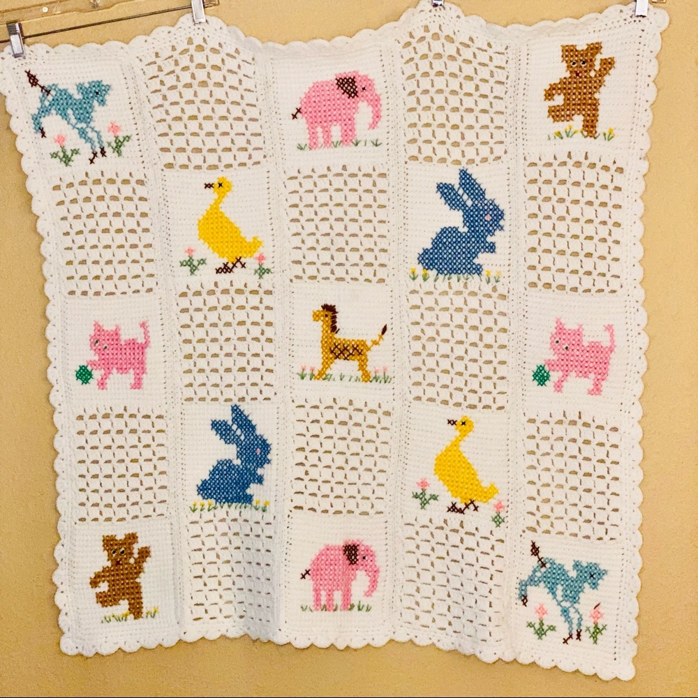 Crochet baby blanket
